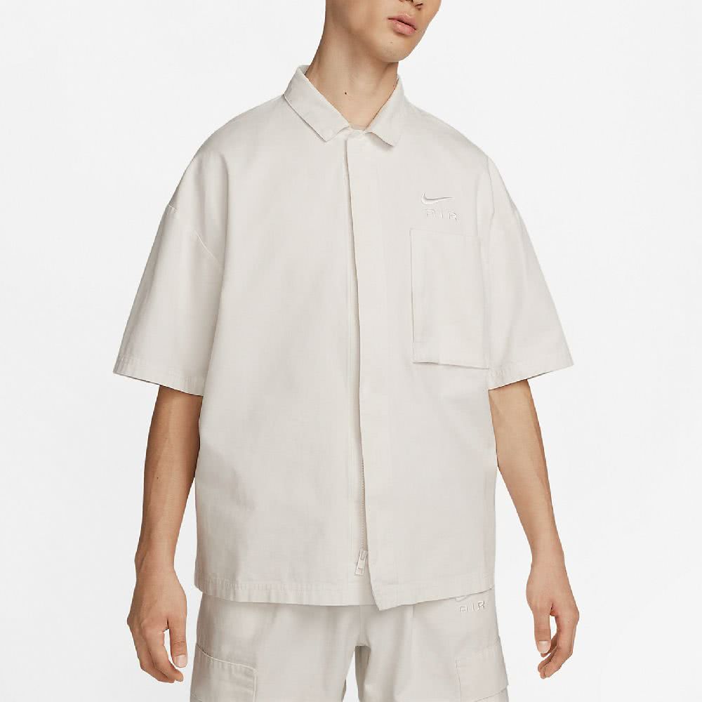 NIKE 耐吉 襯衫 NSW Air 男款 水洗 做舊 純棉