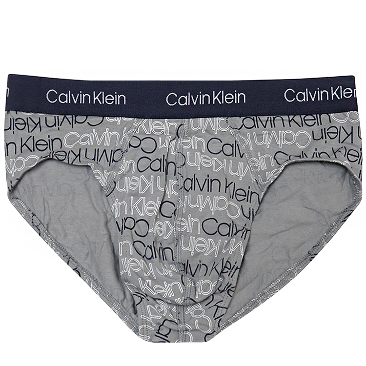 Calvin Klein 凱文克萊 灰色舒適棉質三角內褲/一
