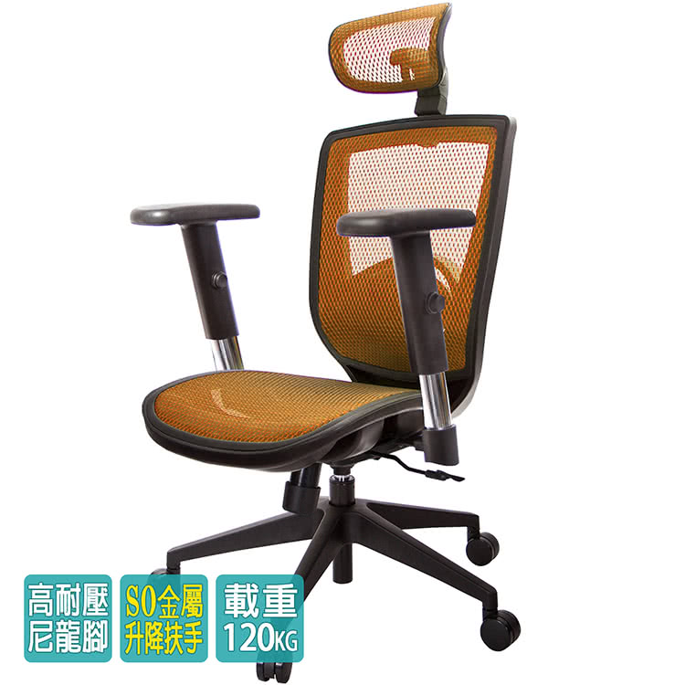 GXG 吉加吉 高背全網 電腦椅 /升降扶手(TW-81X6