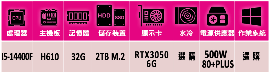 微星平台 i5十核GeForce RTX 3050{十段錦Z