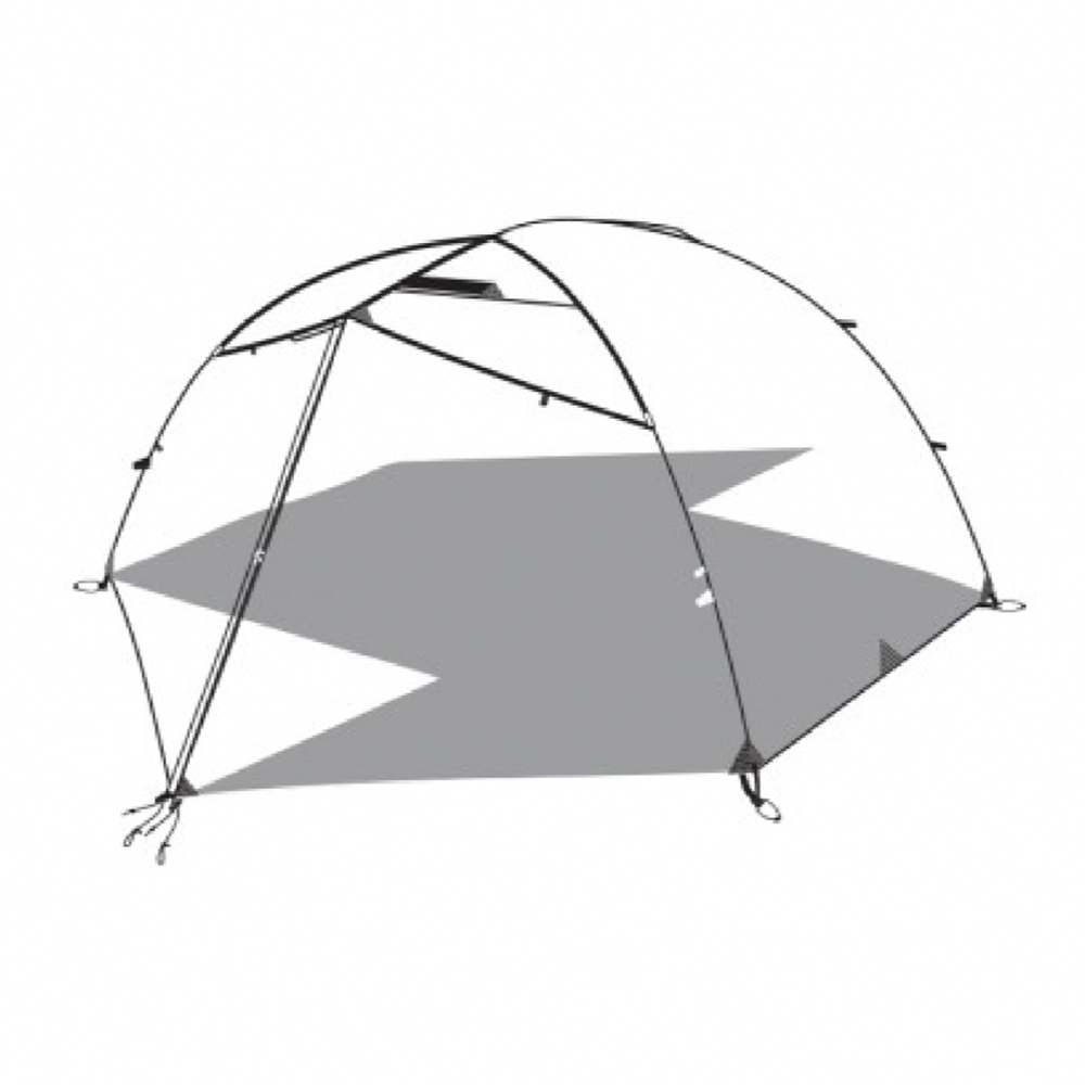 Helinox Alpine dome 2P 帳篷 含地布(