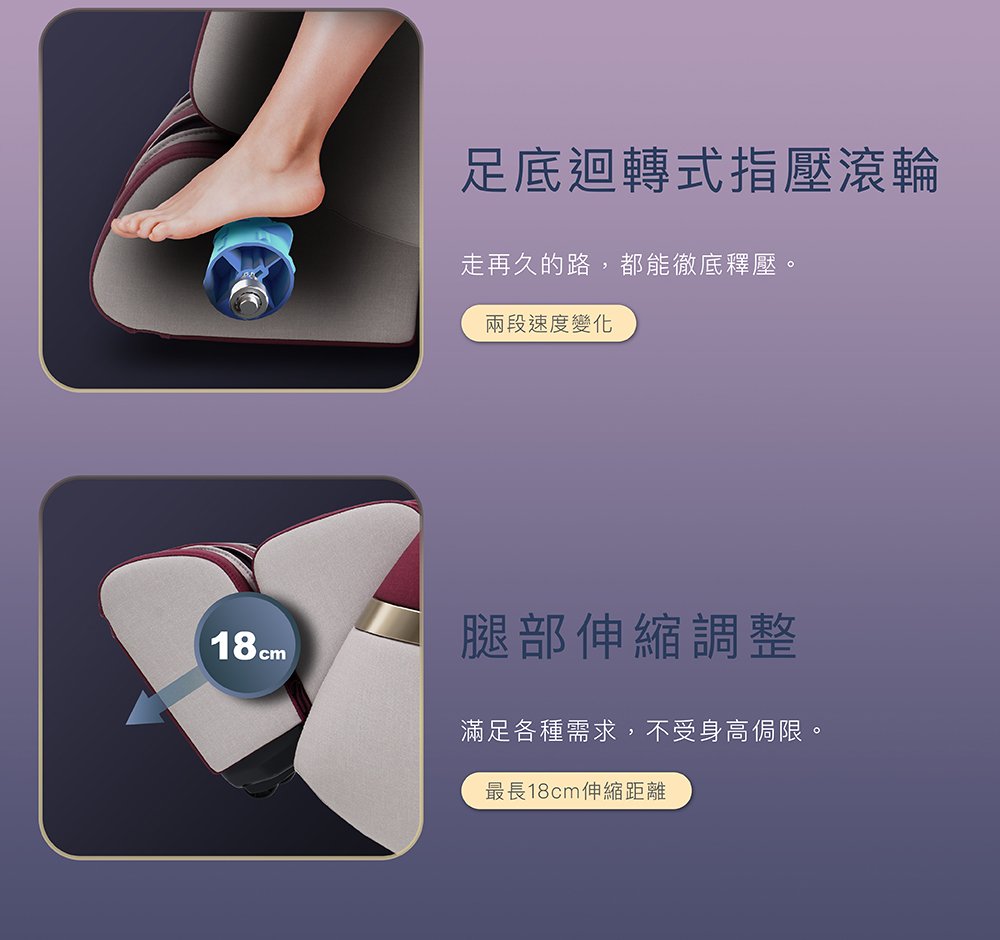 滿足各種需求,不受身高侷限。