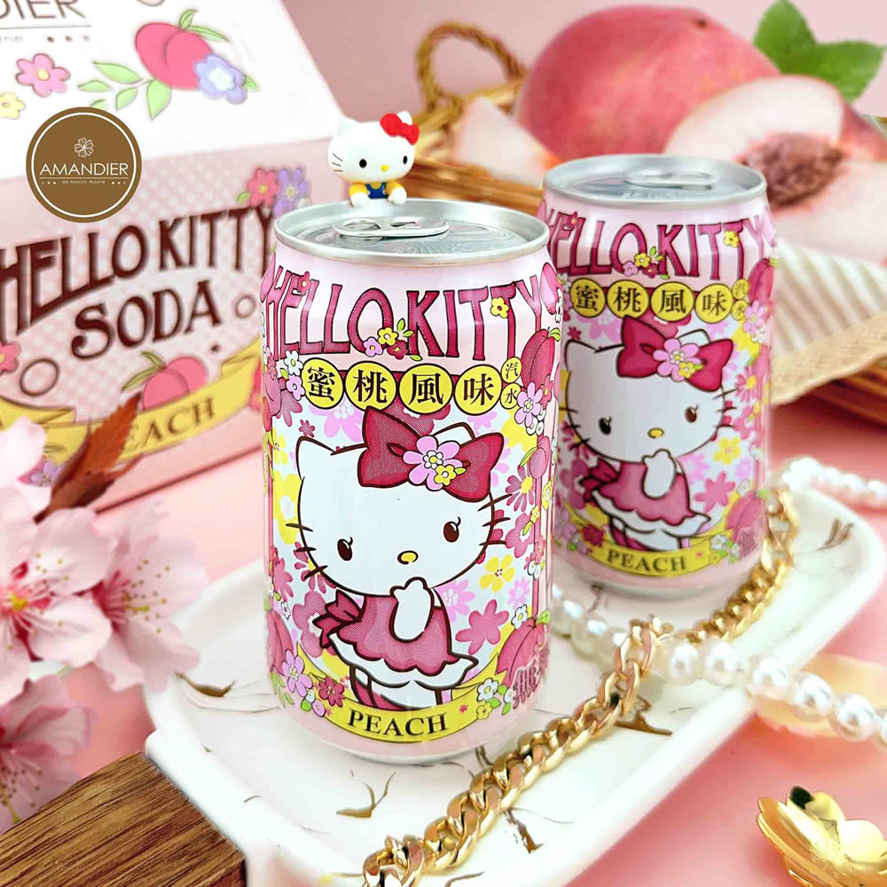 雅蒙蒂 Hello Kitty點心飲料組(脆果球-起司風味6