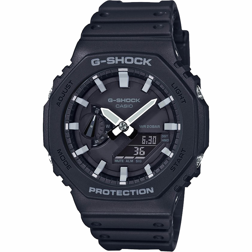 CASIO 卡西歐 G-SHOCK 農家橡樹 八角雙顯電子錶