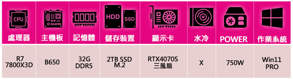 微星平台 R7八核 Geforce RTX4070 SUPE