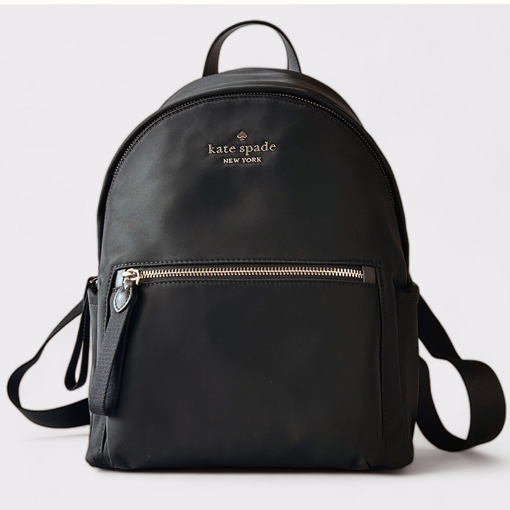 KATE SPADE Chelsea 尼龍拉鍊後背包(中款/