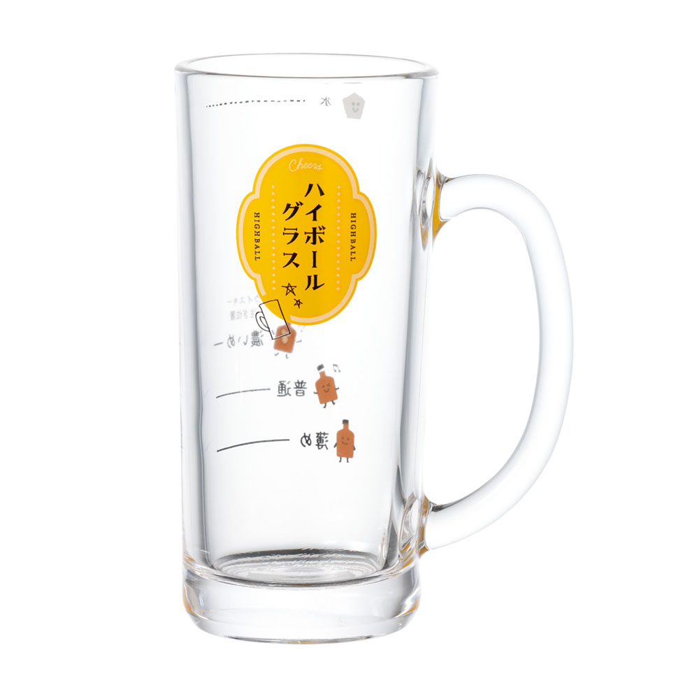 台隆手創館 日本製東洋佐佐木 威士忌蘇打玻璃杯435mL(啤