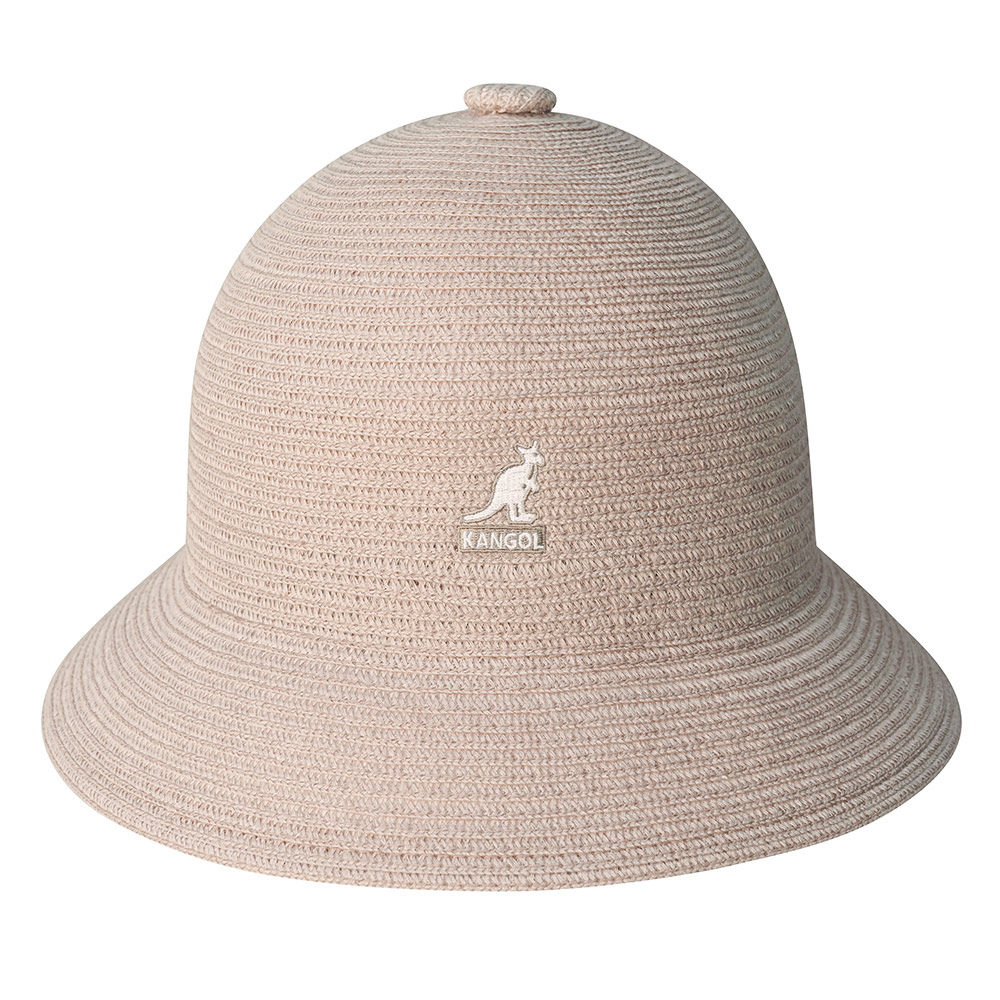 KANGOL BRAID 編織鐘型帽(米色)優惠推薦
