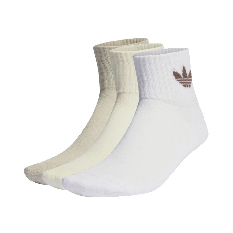 adidas 愛迪達 基本款短襪 三雙 MID ANKLE 