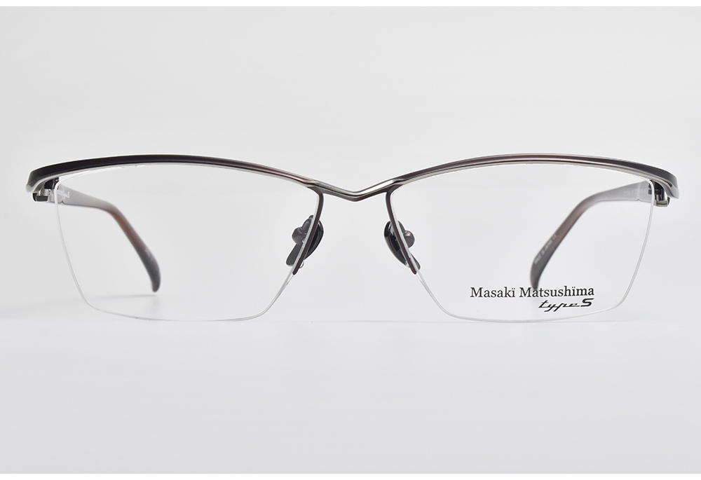 Masaki 松島正樹 流線型半框光學眼鏡 type S系列