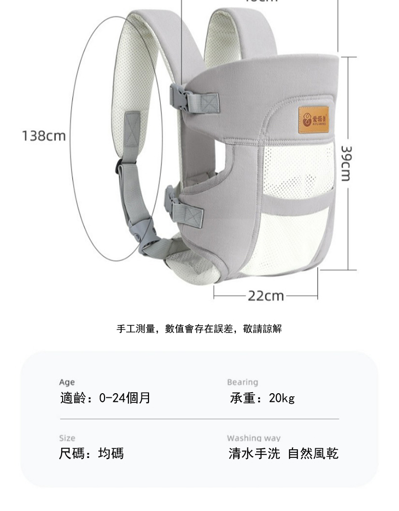 手工測量,數值會存在誤差,敬請諒解