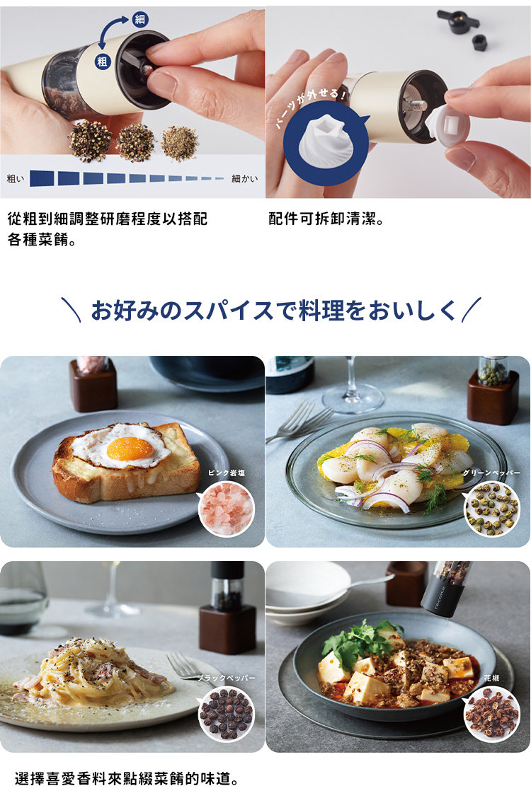 選擇喜愛香料來點綴菜的味道。