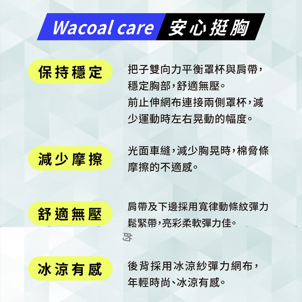 Wacoal care 安心挺胸