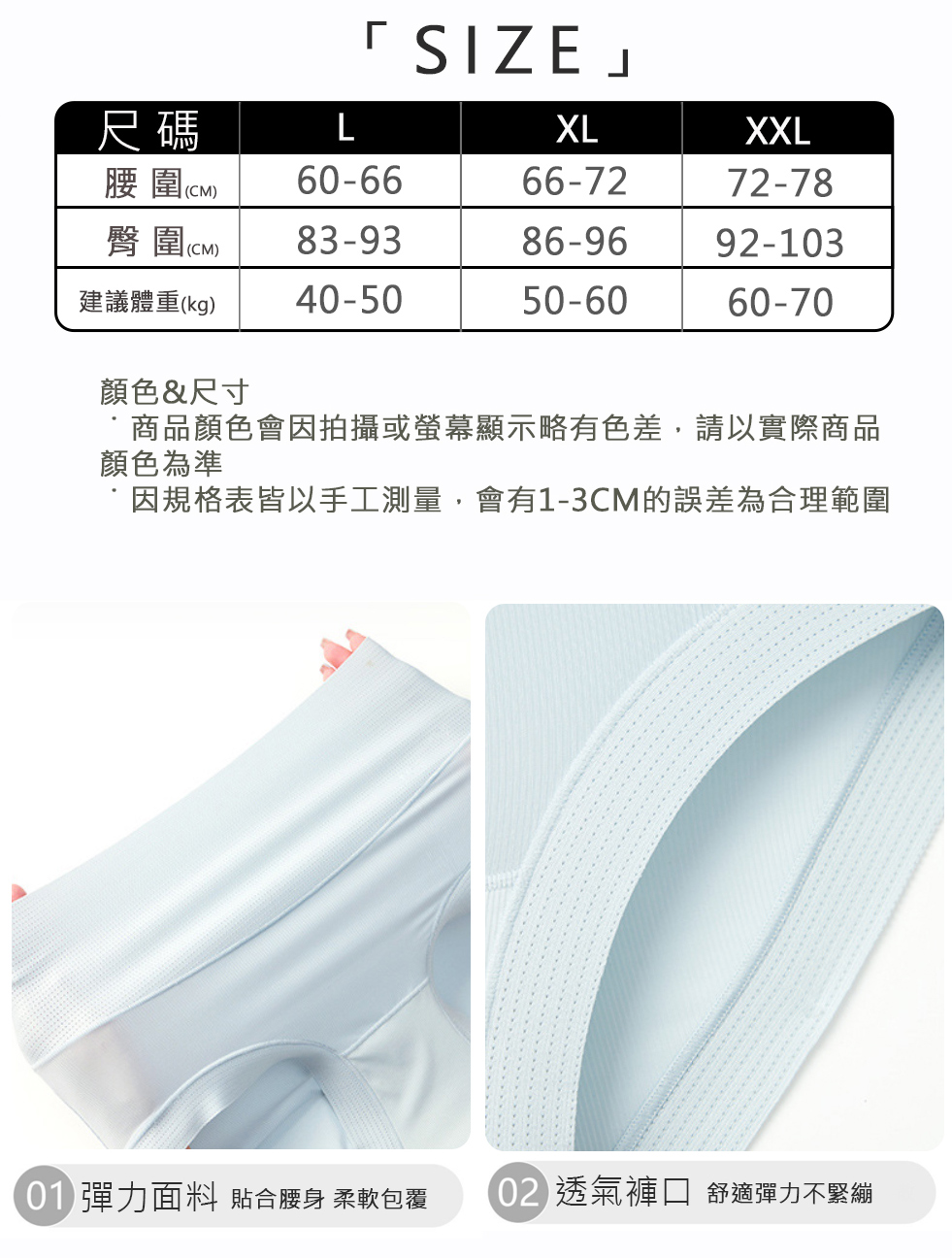 因規格表皆以手工測量,會有13CM的誤差為合理範圍