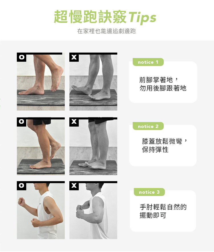 超慢跑訣竅 Tips