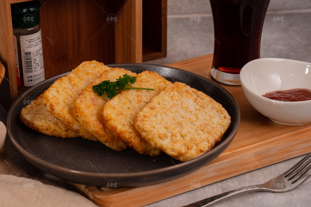 巧食家 金黃酥脆四角薯餅X2盒(640g/10片/盒)好評推