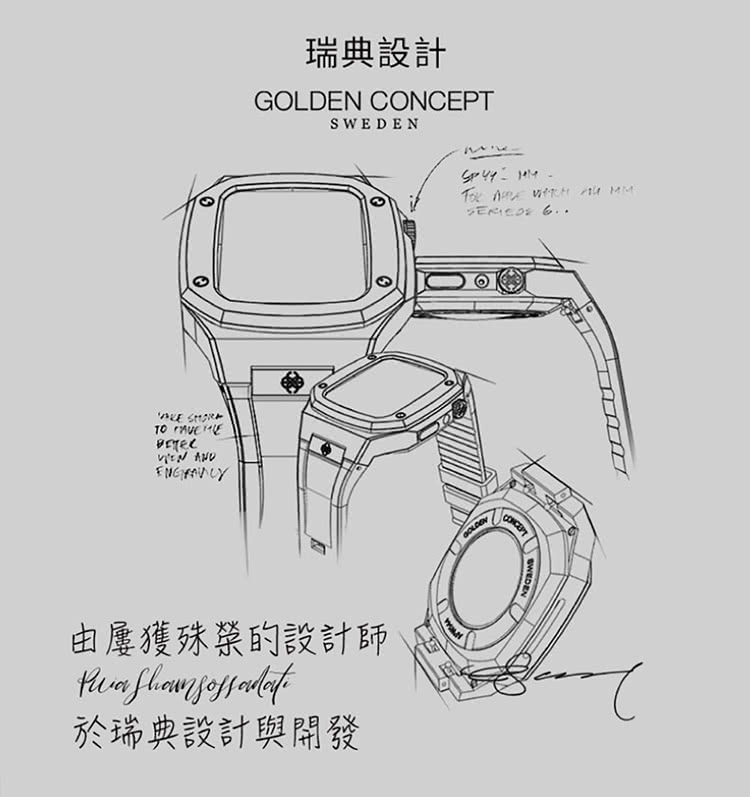 Golden Concept Apple Watch 40/