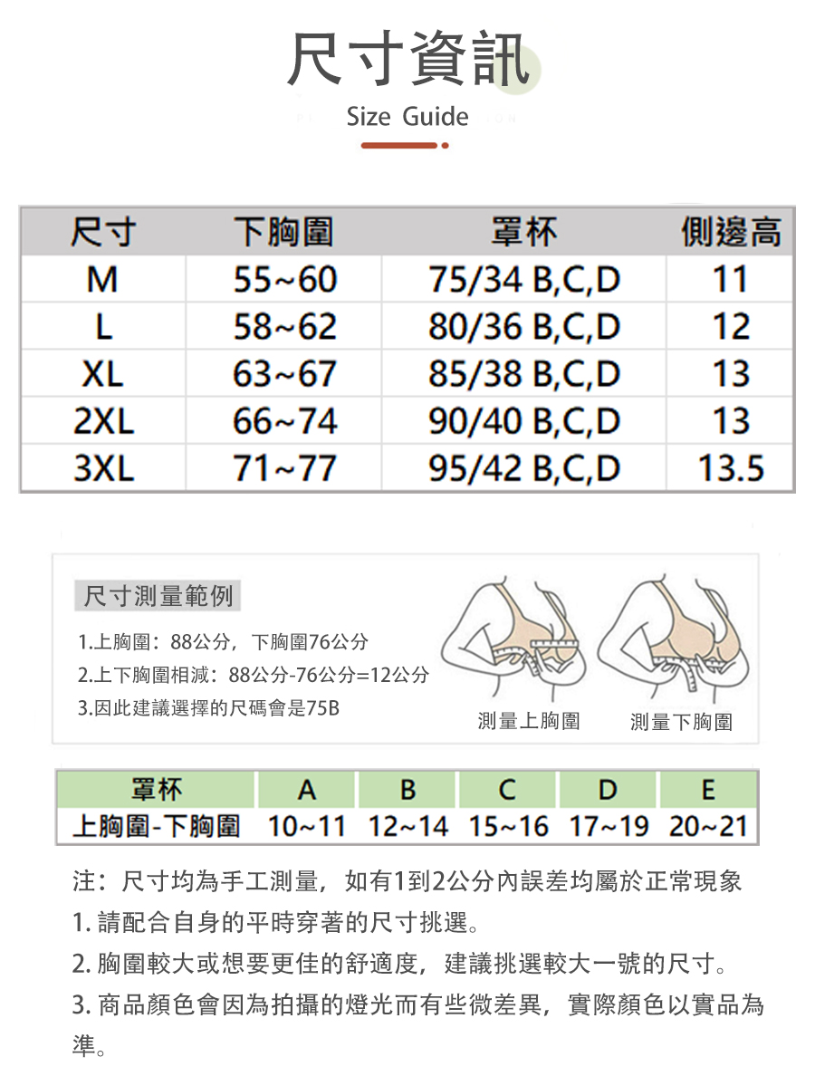 POEM 朴伊恩 4件組曖昧賞味期美背集中聚攏前扣式無鋼圈內