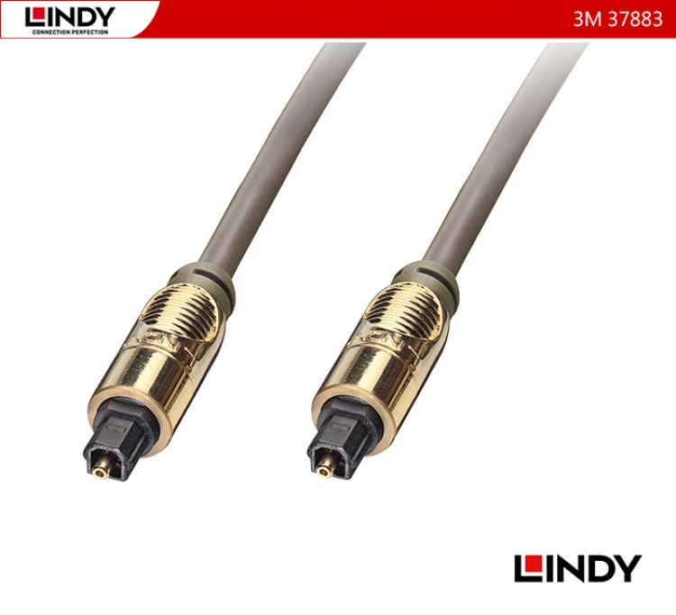 LINDY 林帝 Premium Gold TosLink 