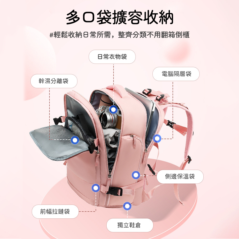 輕鬆收納日常所需,整齊分類不用翻箱倒櫃