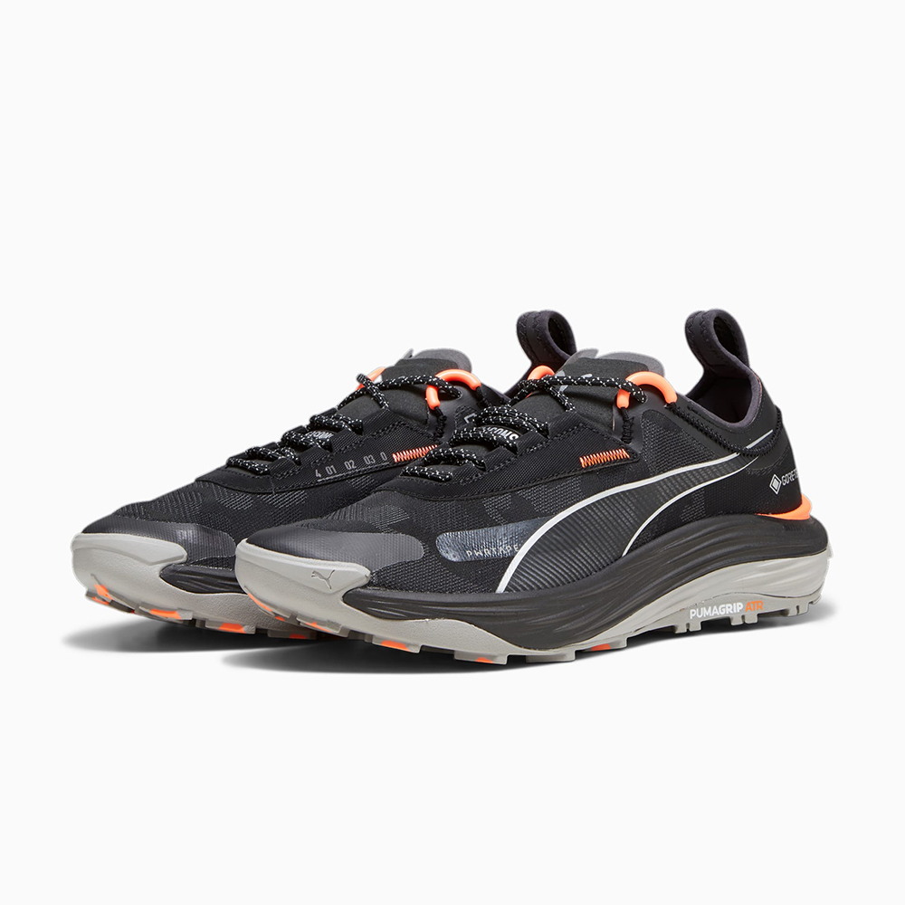 PUMA Voyage Nitro 3 GTX 男鞋 黑橘色