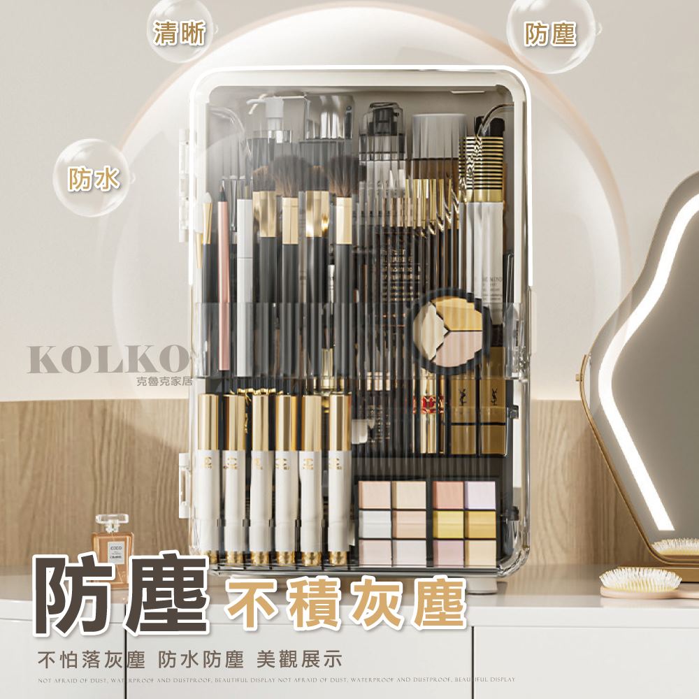 不怕落灰塵 防水防塵 美觀展示