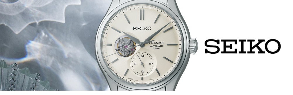 SEIKO 精工 官方授權 PRESAG 日式職人 機械腕錶