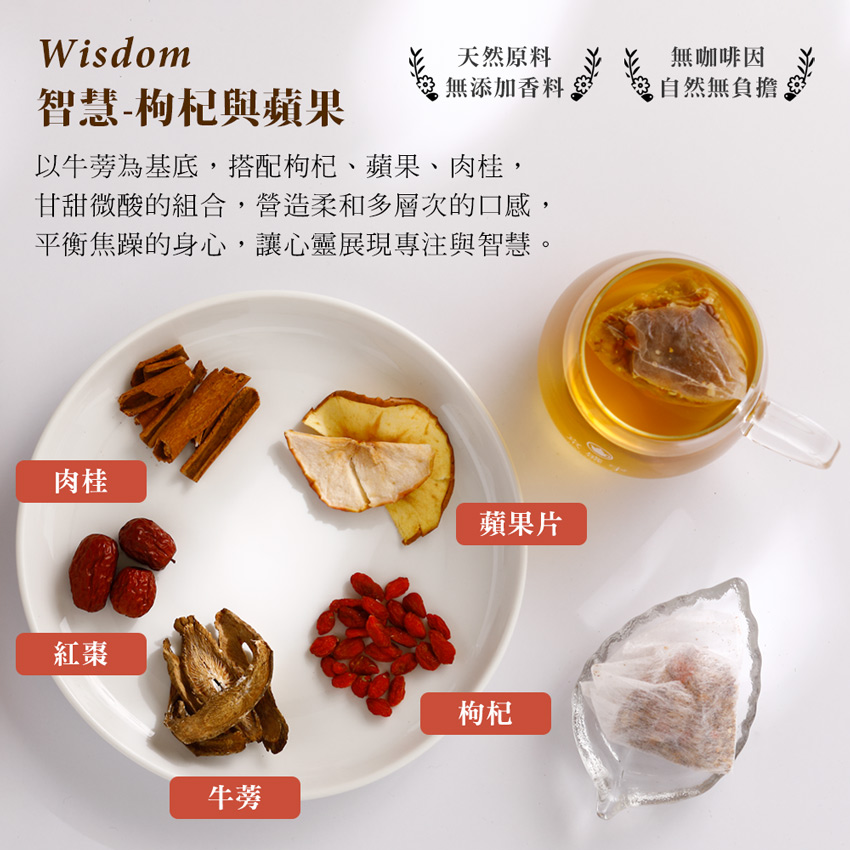 甘甜微酸的組合,營造柔和多層次的口感,