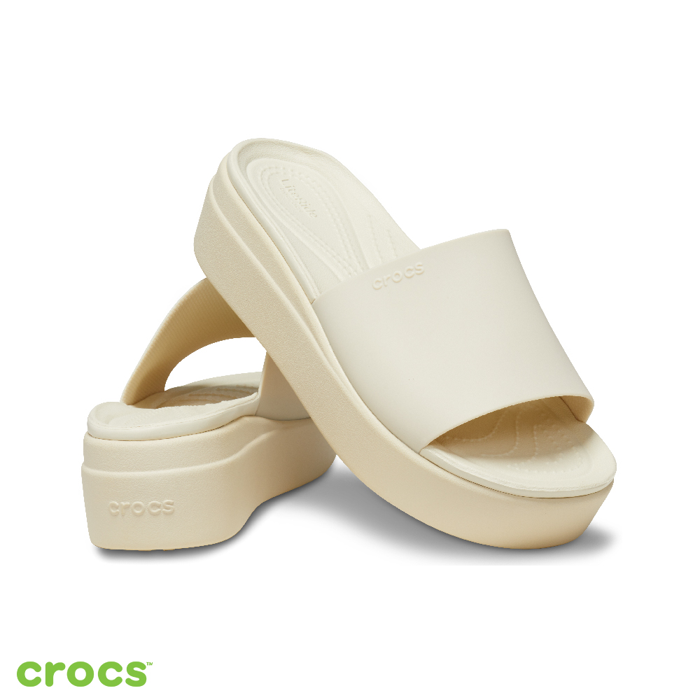 Crocs 女鞋 布魯克林涼拖鞋(208728-2Y2)好評