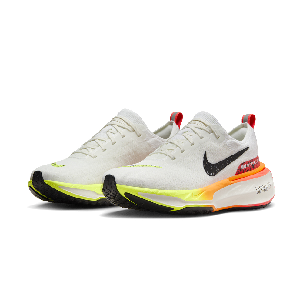 NIKE 耐吉 invincible Run 3 男鞋 白黃