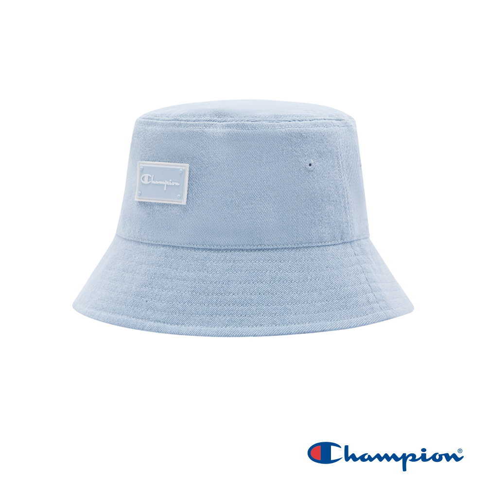 Champion 官方直營-矽膠草寫LOGO標漁夫帽(淺藍色