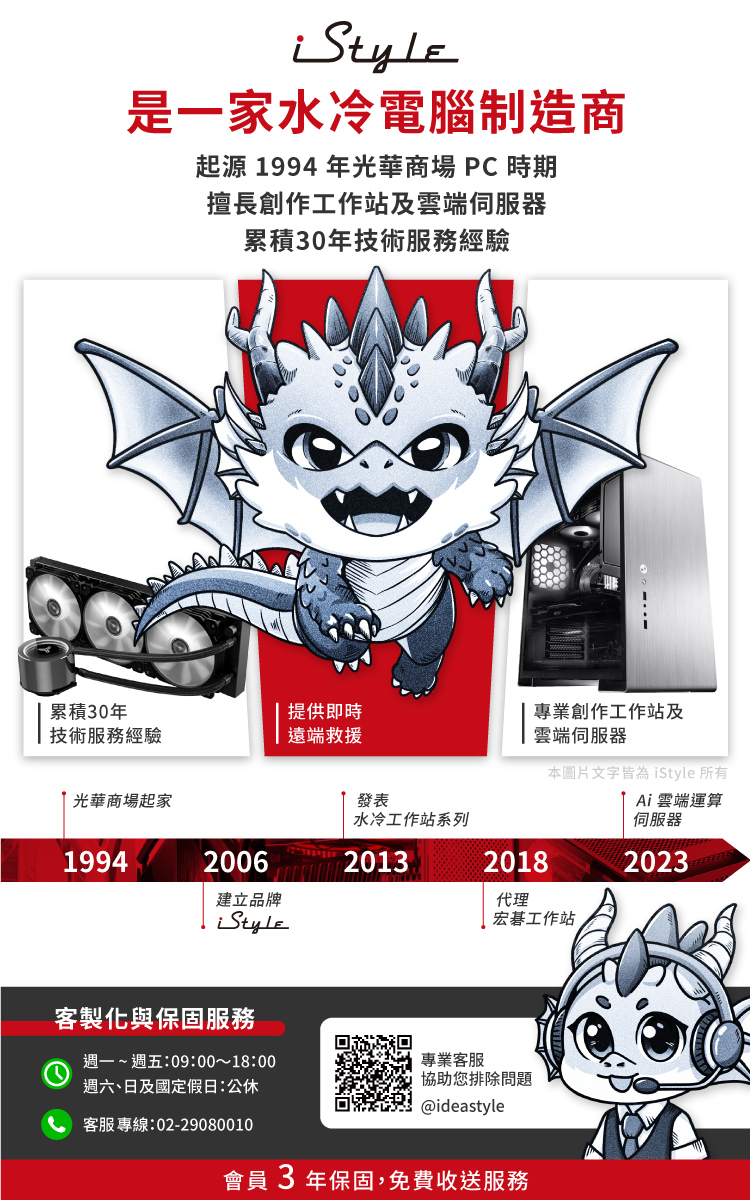 iStyle i9 二十四核心 RTX4070Ti 無系統{