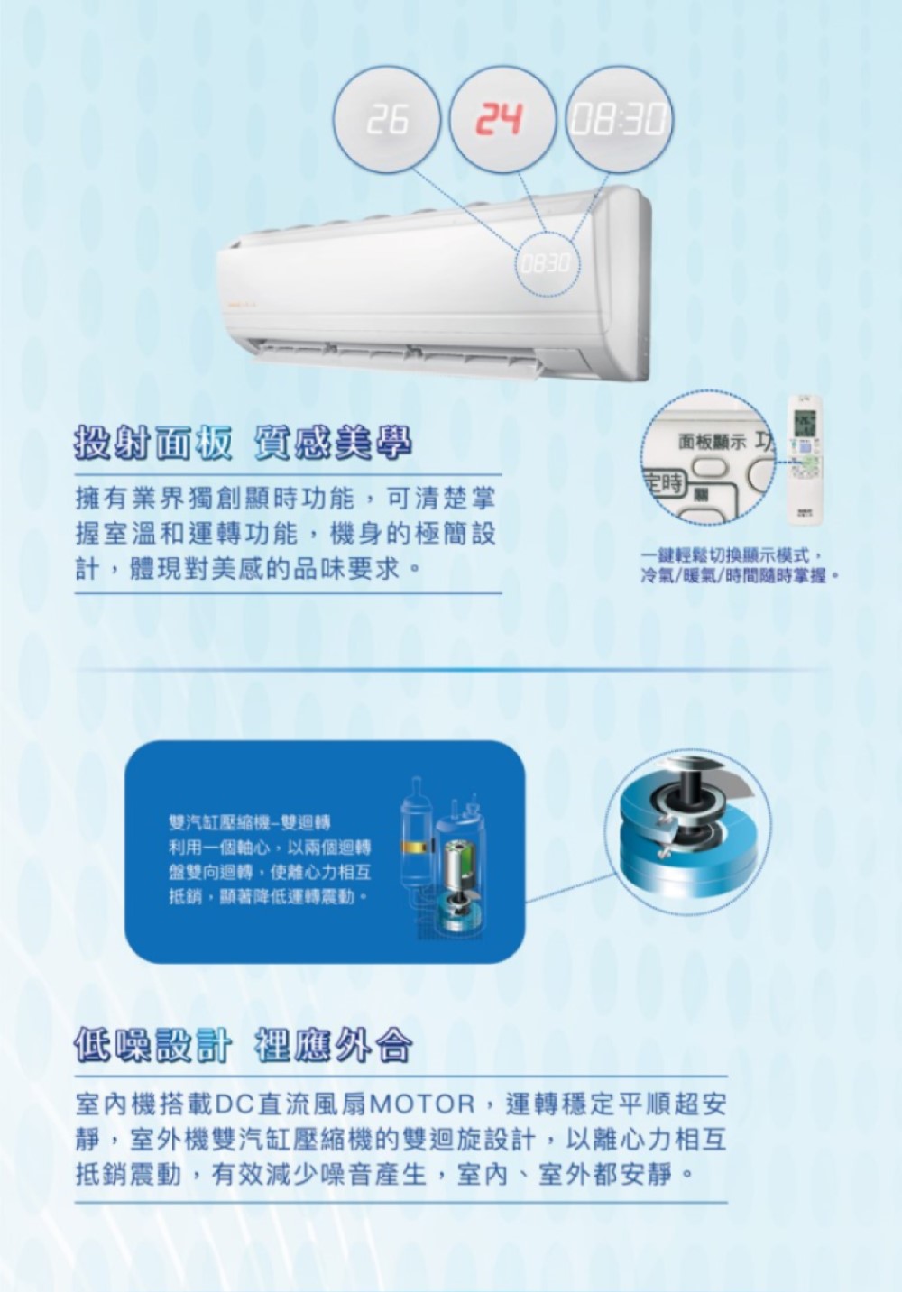 SANLUX 台灣三洋 12坪一級變頻冷暖分離式冷氣(SAC