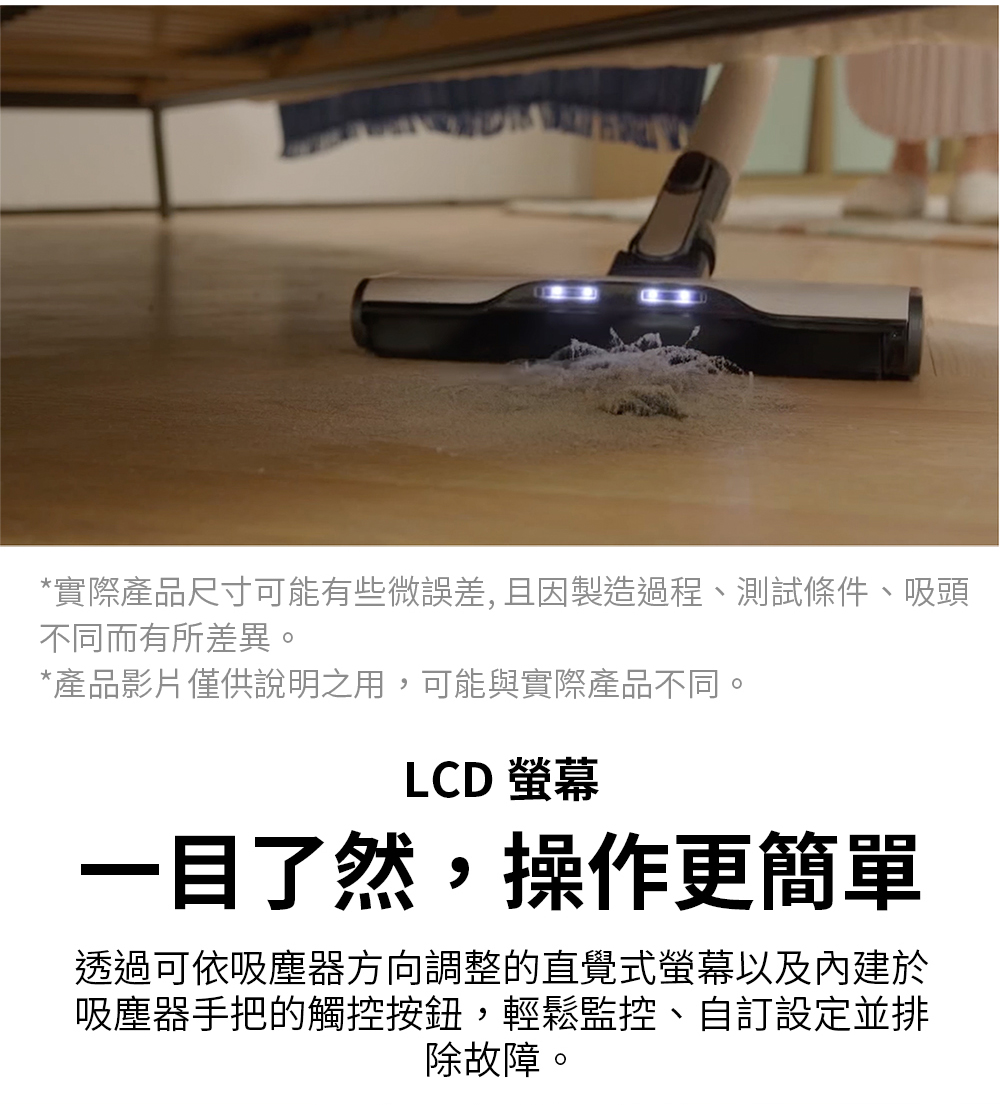 實際產品尺寸可能有些微誤差,且因製造過程、測試條件、吸頭