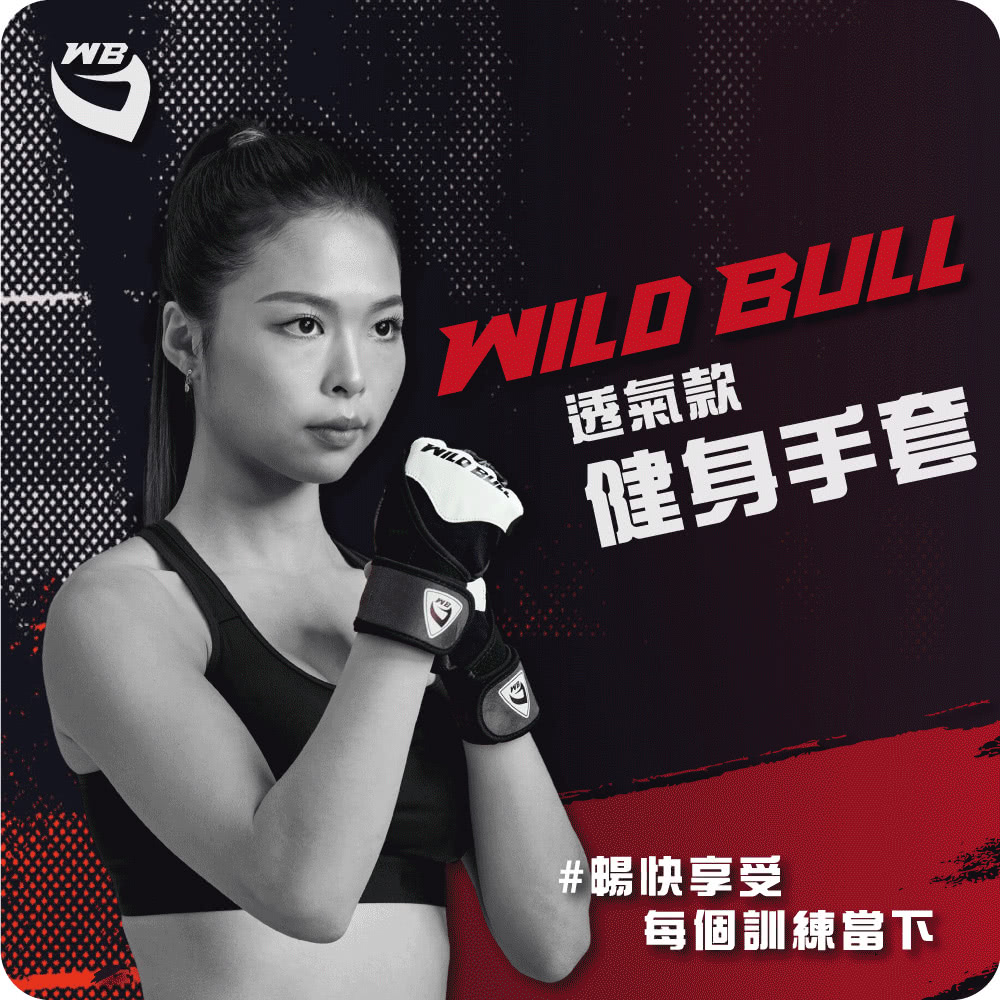 WILDBULL 透氣款健身手套(WILDBULL 專業健身