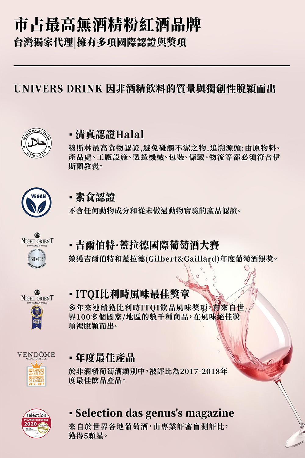 UNIVERS DRINK 現貨商品 12瓶組 夜東方Tem