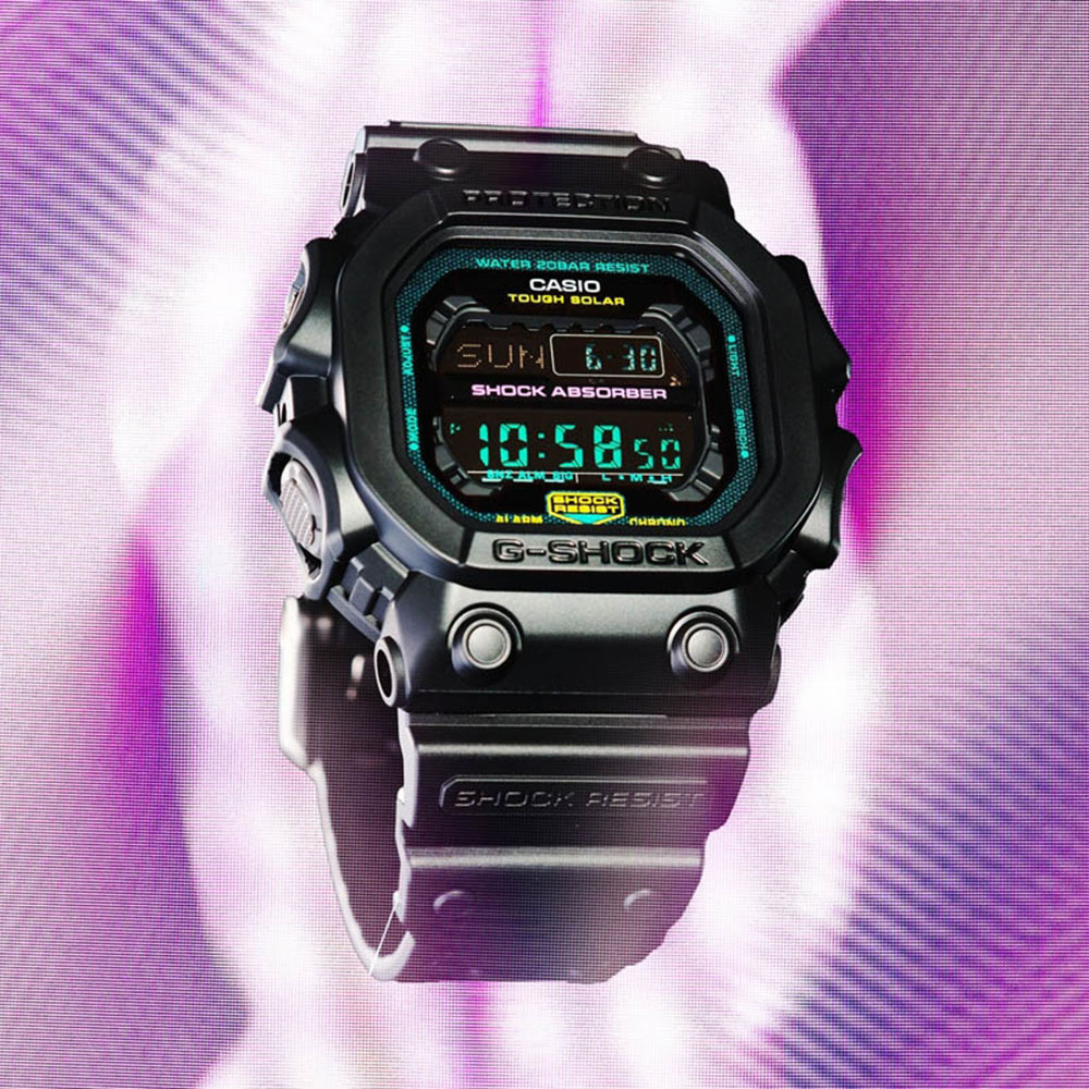 CASIO 卡西歐 G-SHOCK 電競風格太陽能手錶(GX