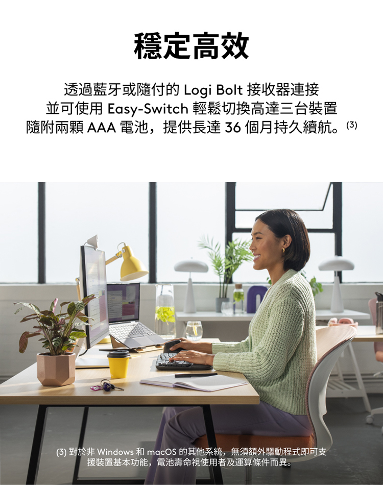 3 對於非 Windows 和 macOS 的其他系統,無須額外驅動程式即可支