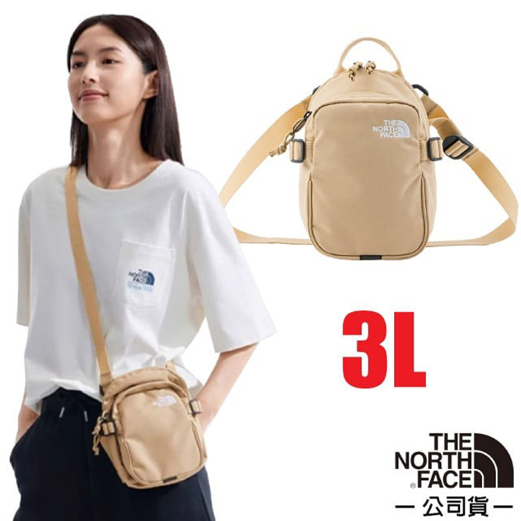 The North Face 日用休閒隨身側背包3L.斜背包