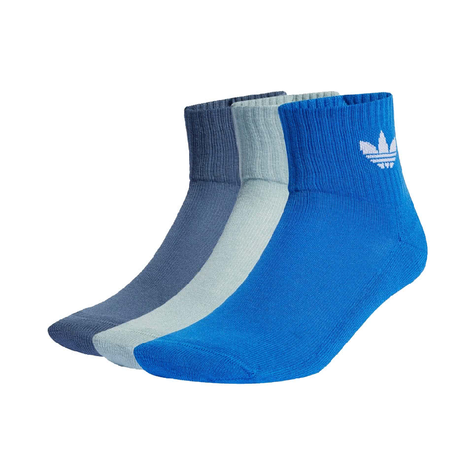 adidas 愛迪達 中筒襪 三雙 MID ANKLE SC