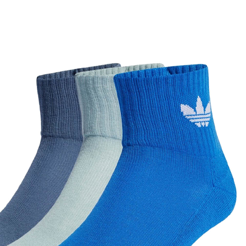 adidas 愛迪達 中筒襪 三雙 MID ANKLE SC