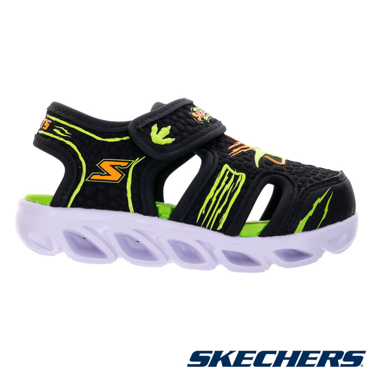 SKECHERS 男嬰童涼拖鞋系列 HYPNO-SPLASH