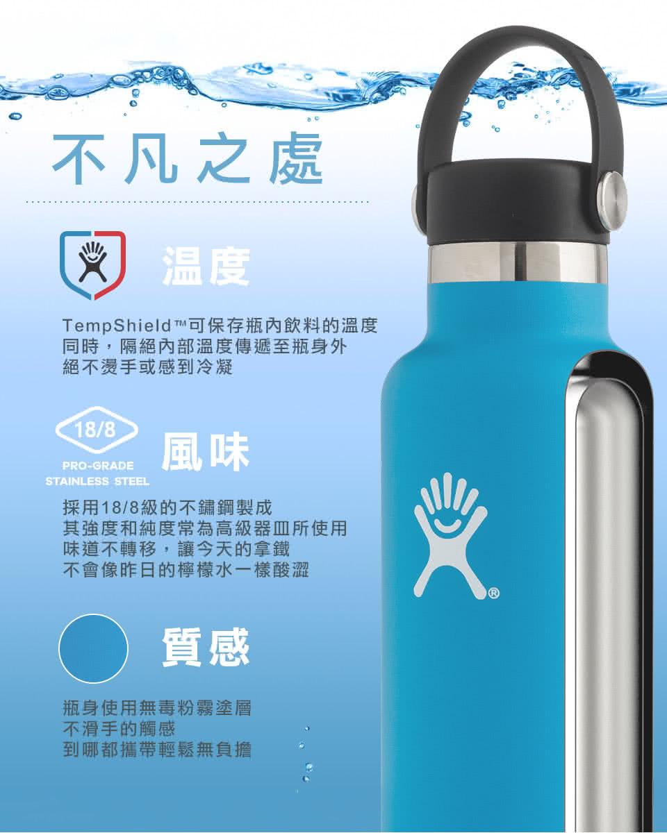 Hydro Flask 彈性 防滑 瓶套 M 多色可選(止滑