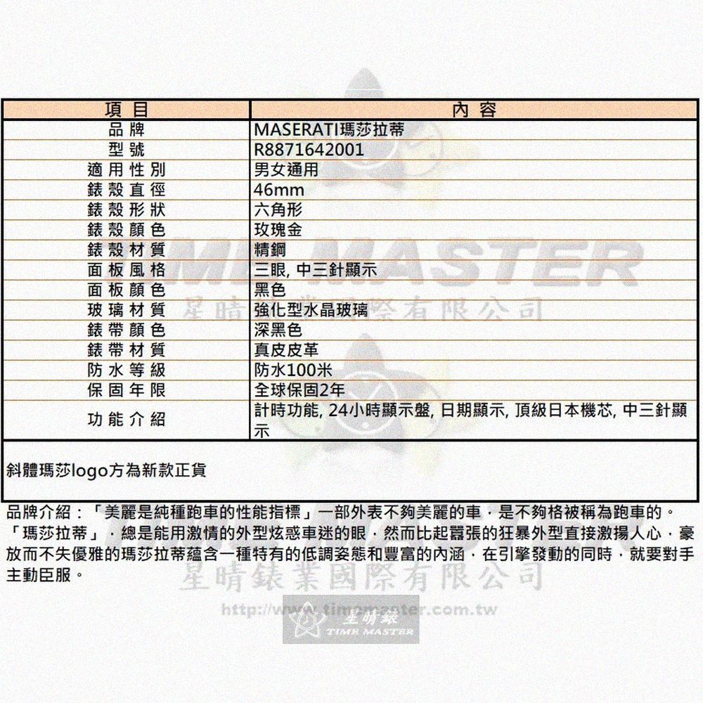 放而不失優雅的瑪莎拉蒂蘊含一種特有的低調姿態和豐富的內涵,在引擎發動的同時,就要對手