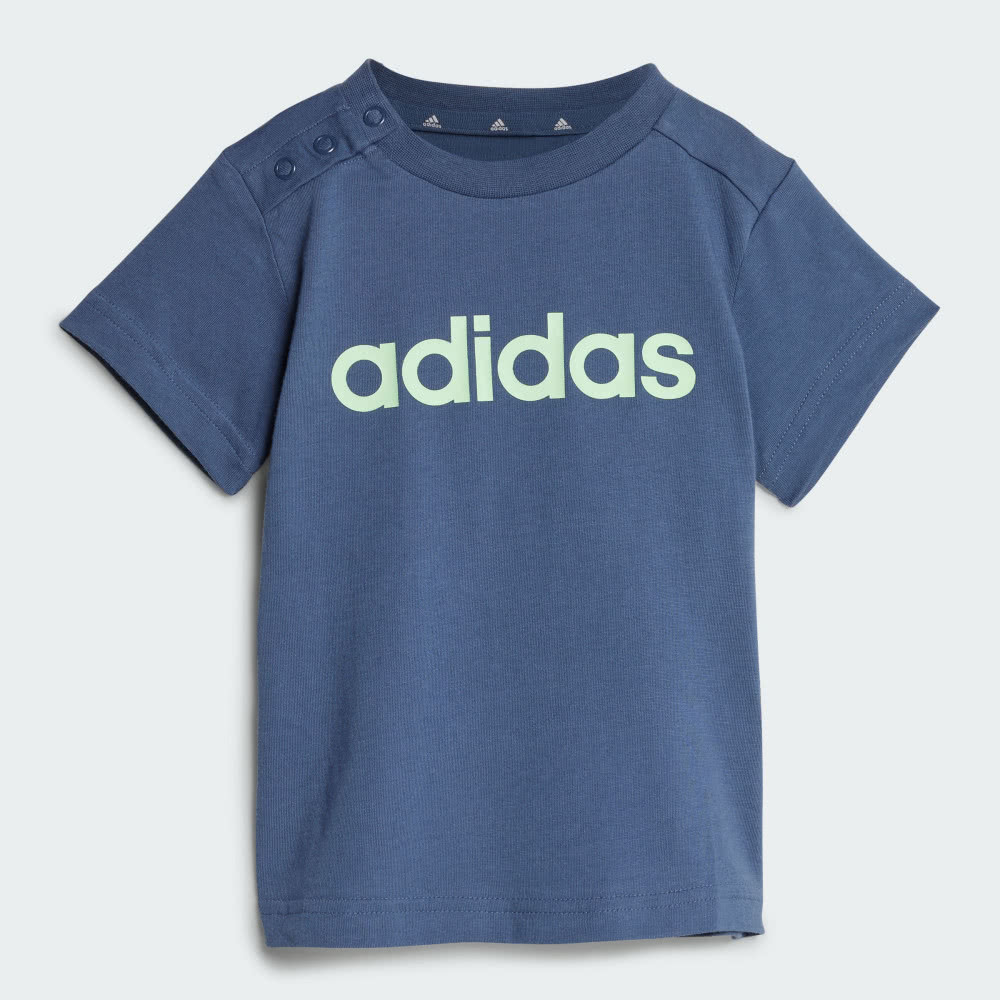 adidas 愛迪達 ESSENTIALS 運動套裝 T恤 