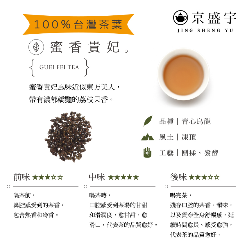 京盛宇 台灣特色茶茶包組 共4袋60入 2gx30+2.5g