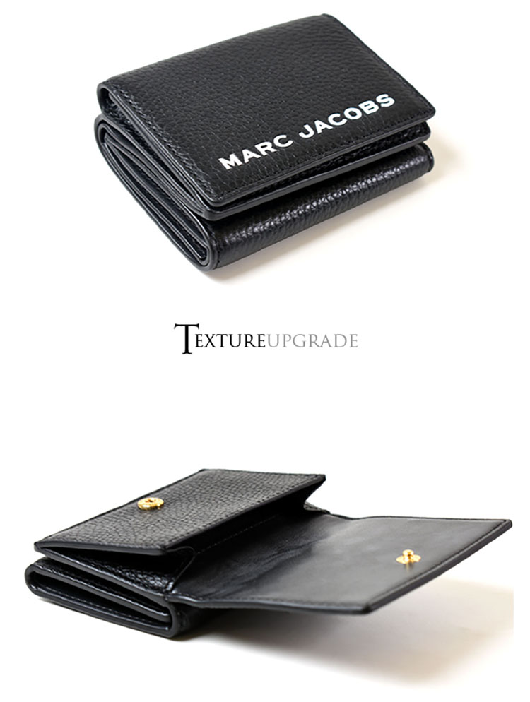 MARC JACOBS 馬克賈伯 專櫃款 白色LOGO荔枝紋