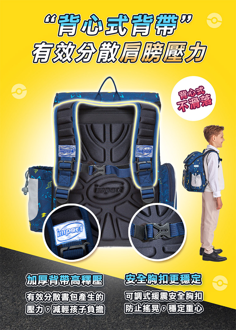 有效分散書包產生的