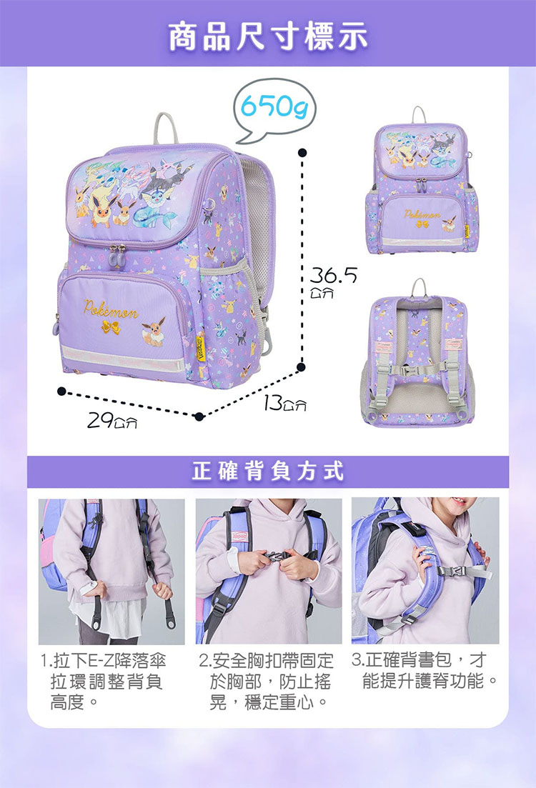 2. 安全胸扣帶固定