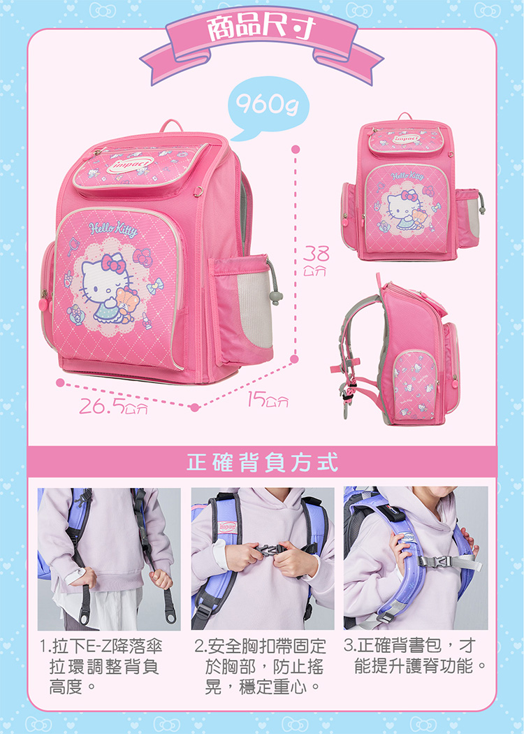 2. 安全胸扣帶固定